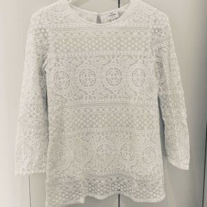 Sezane Lace blouse